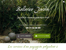 Tablet Screenshot of bellerivejardin.com